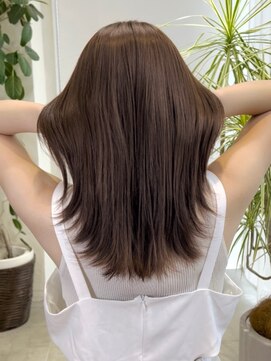 コート 表参道(Cote) Coteスタイル　グレーベージュ/レイヤーロング/アッシュカラー