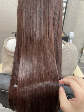 ノア 奈良駅前店(NoA) ピンクベージュ×髪質改善UPTOGLOSS