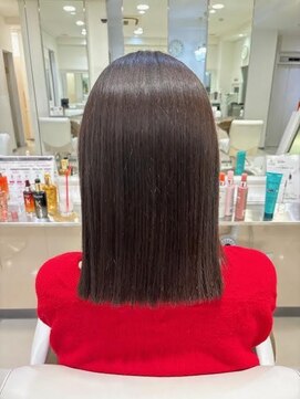 ケア バイ ノッシュ 天神大名(CARE by NOSH) 【Nosh】切りっぱなし×INOAカラー×カクテルトリートメント