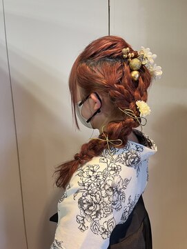 シークレットベース(Secret Base) 卒業式ヘアアレンジ