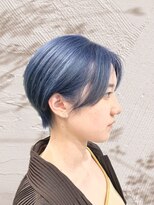 ヘアサロン セロ(Hair Salon SERO) 【セロ姫路】マッシュショート/ライトブルー