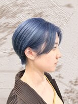 ヘアサロン セロ(Hair Salon SERO)&nbsp;【セロ姫路】マッシュショート/ライトブルー