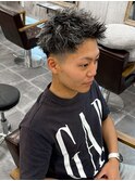 【amule hair】ホワイトメッシュツイスパ/20代/30代/40代/学生