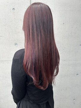 アチーブ ヘア デザイン(achieve hair design) ピンクカラーゆるふわニュアンスカラー艶カラー小顔10代20代30代