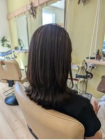 ヘアーライフイチゴイチエ(Hair Life 151A)&nbsp;外ハネミディアムレイヤー