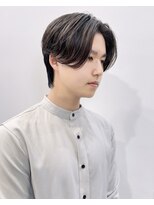 ネクストメンズ 表参道(NEXT men's)&nbsp;カルマパーマ/ベリーショート/ダークアッシュ/ニュアンスパーマ