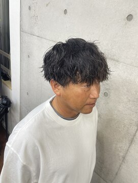 メルシー トータル ブランディング サロン(merci TOTAL BRANDING SALON) メンズ マッシュ×ツイストスパイラルパーマ