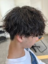 フゥ 宇都宮(FeU) 波巻きスパイラルパーマツイストパーマメンズマッシュパーマ