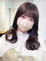 アイティー バイ アルバム 中野店(IT by ALBUM) くすみベージュ透明感カラー小顔ピンクヘアー_ba440011