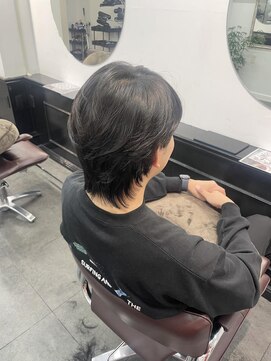 アオ(AO。) ウルフカット/メンズウルフ/マッシュウルフ