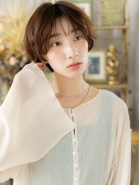 カバーヘアアンドスパ ブリス 浦和(COVER HAIR&SPA bliss) くせ毛風マッシュパーマ小顔ショートウルフa浦和20代30代40代