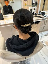 アッシュ たまプラーザ店(Ash)&nbsp;ふんわり編み込みアップスタイル