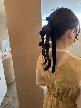 ユッカ 梅田(YUCCA) 【 YUCCA 】大人可愛い20代30代40代ロングアレンジ