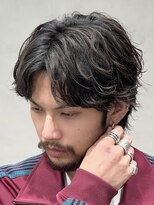 フィフスパーク(fifth PARK) 渋谷センターパート波巻きスパイラルパーマツイスパシャドウ緩め