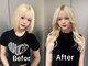 アルーシェウィズスカイ 原宿(Alushe with Sky)の写真/【自毛のような仕上がり☆】最高級シールエクステをお手頃価格で♪[ブリーチ/ダブルカラー/韓国/エクステ]
