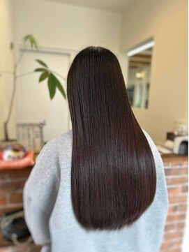 ヘアサロン エスプリ(hair salon esprit) ナチュラルブラウン/6～7トーン