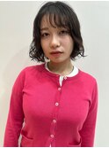 春を楽しもう!ボブ×パーマ
