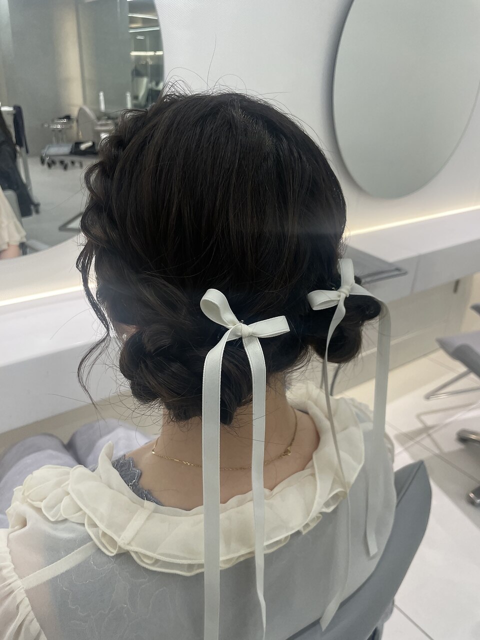 おだんごページ ツインお団子 ⁡ 可愛すぎないふんわり大人めおだんごです!