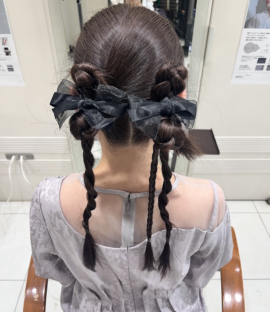 カチモリ/ヘアセット/ヘアアレンジ/ツイン：L249846827｜エムタニグチ