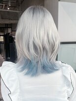 アルバム 新宿(ALBUM SHINJUKU)&nbsp;ミディアム顔周りレイヤー前髪カット韓国ヘア美髪_ba553491