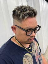 ココ 本八幡(KOKO)&nbsp;□フェードカット#ベリーショート#メッシュ＃ニュアンスパーマ