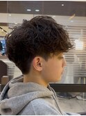 メンズ マッシュ シャドウパーマ メンズパーマ