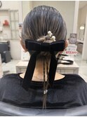タイトヘアアレンジ