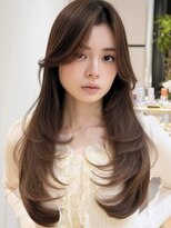 バイオレットジェム(Violet`jem)&nbsp;ワンホンレイヤーカットハッシュカットダークブラウンRI-98