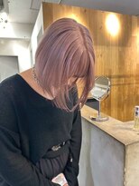 ロマリア ヒルズ 表参道 原宿(Lomalia HILLS)&nbsp;ペールピンク[表参道/原宿/ダブルカラー/ケアブリーチ]