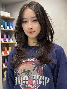 シャルムバイケンジ(Charm.by KENJE) 前髪イメチェンピンクベージュアンブレラカラークールショート