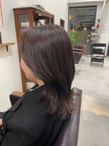 ポルト 元住吉店(Porte)&nbsp;レイヤーカット×シナモンベージュ