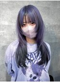 レイヤーカット×デザインカラー
