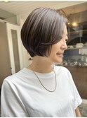 大人ショートボブ