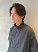 センターパート/ニュアンスパーマ