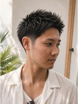 ヘアメイクサロン シマダ(SHIMADA)の写真/爽やかさ際立つ男らしさ。好感度抜群のアップバングショート