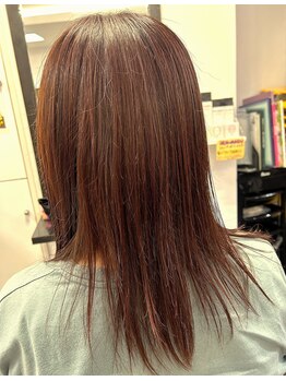 ミューズヘアーロイヤルフィネス(Muse hair Royal finesse)の写真/ハリ・コシが向上◎世界最高水準のヘナだけを使用したカラーは髪と頭皮に優しく艶感を引き出してくれます♪