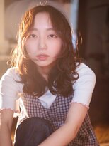 ベレッタ 枚方店(veretta.)&nbsp;ブラウンカラー/暗髪/透明感カラー/韓国風ヘア/センターパート