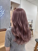 アミリー ひたち野うしく店(Amily)&nbsp;ハイライトバレイヤージュダブルカラーケアブリーチ20代30代