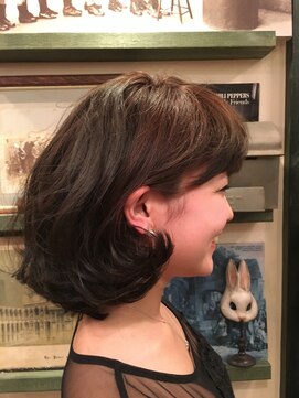 ヘアルーム カーディガン(hair room cardigan.) カーディガン ランダムボブ