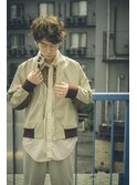 無造作アンニュイツーブロックマッシュ
