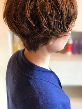 スーパーカット 元町店(SUPER CUT) ショート　マッシュ　パーマ