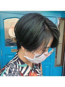 イズム(isms...) グリーンなハンサムショート