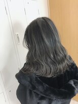 コレット 大宮(collet)&nbsp;ホワイトアッシュ　ハイライト　エアリーミディー