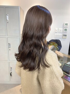 フラム 渋谷(flamme) ◎ブリーチなしアッシュブラウン◎