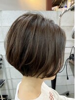 ルーファス 恵比寿 渋谷(Ruufus) 透け感ショートボブ