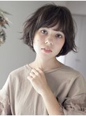 「Sac.」コスメパーマでニュアンスカールショート☆