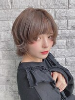 リアイス(Re:ICE)&nbsp;ミニウルフ/くすみブルー/流れるレイヤー/インナーハイライト