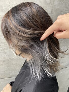 ジャム(JAM) グレーカラー＃ブリーチ２回