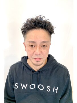 レガーレ(Legare) 2ブロショートレイヤー  スパイラルパーマ