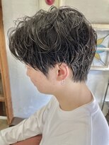 ヘアーアイスカルテット(HAIR ICI QUARTET) 30代40代メンズセンターパート清潔感ビジネス好感度モテ髪